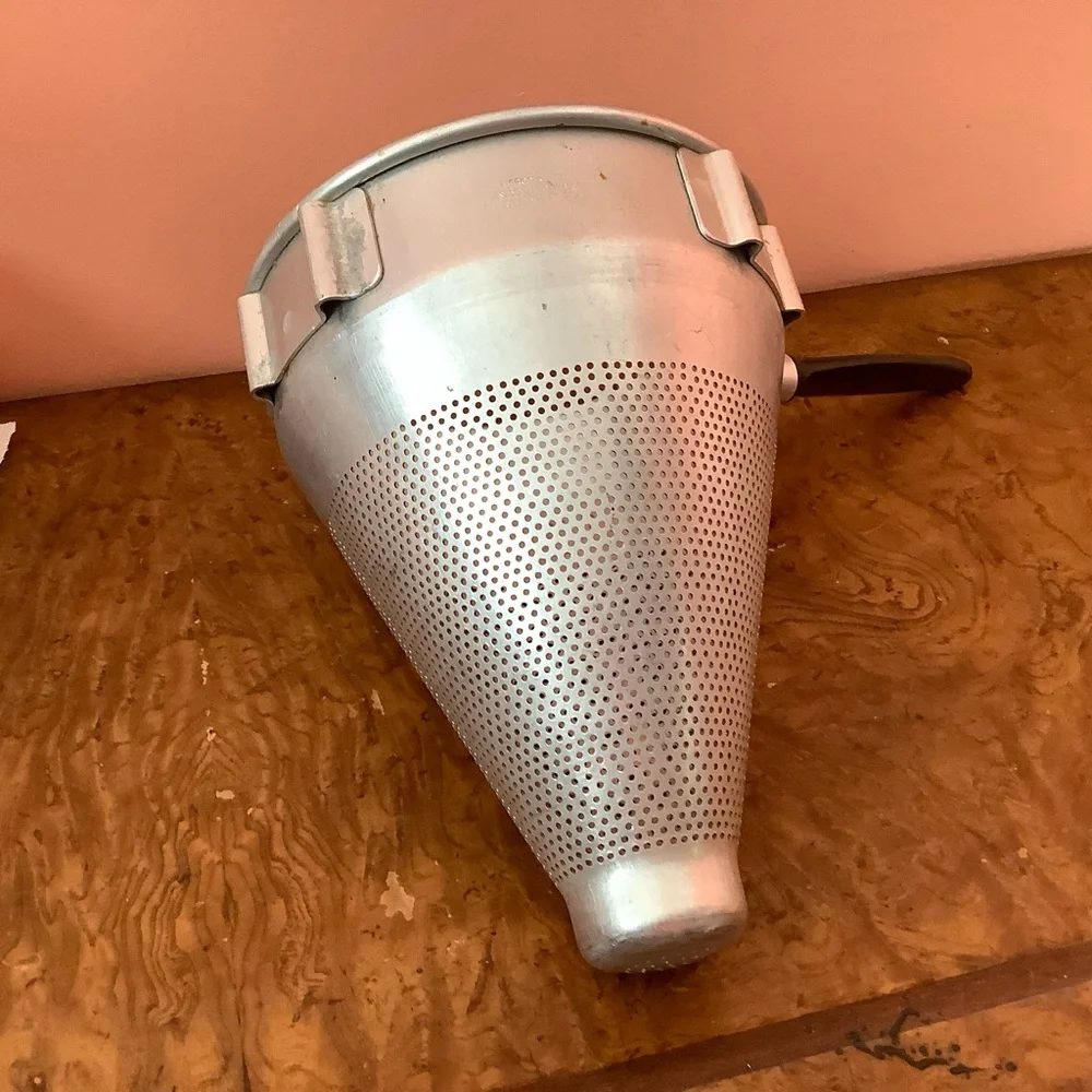 Vintage West Bend Co. Aluminum Cone Colander Ricer Strainer Sieve Replacement